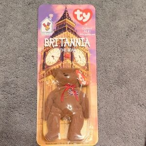Ty Britannia the Bear - Brown Collectible Toy McDonald's.  New Sale